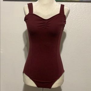 Burgundy Ballet Leotard